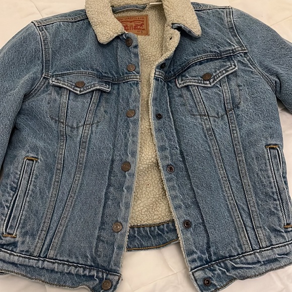 Levi Original Sherpa Trucker Jacket - Picture 4 of 7